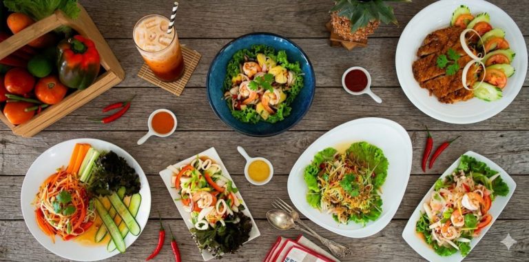 Thai food and seafood at Super Chef